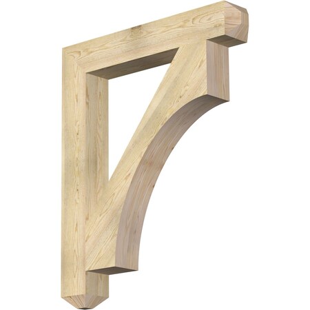 Ekena Millwork Westlake Craftsman Rough Sawn Bracket, Douglas Fir, 6"W x 40"D x 48"H BKT06X40X48WTL04RDF
